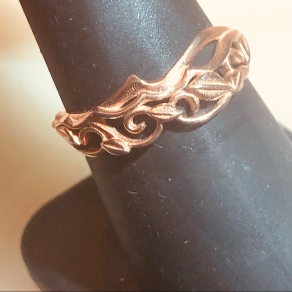 14K Rose Gold 3-Piece Morganite Wedding Set - Picture 16 of 16